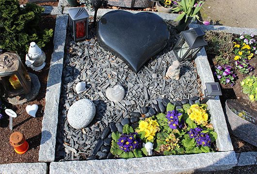 Grabstein Urnengrab für Hessen